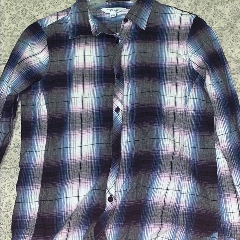 Buttoned Up Plaid Long Sleeve Shirt